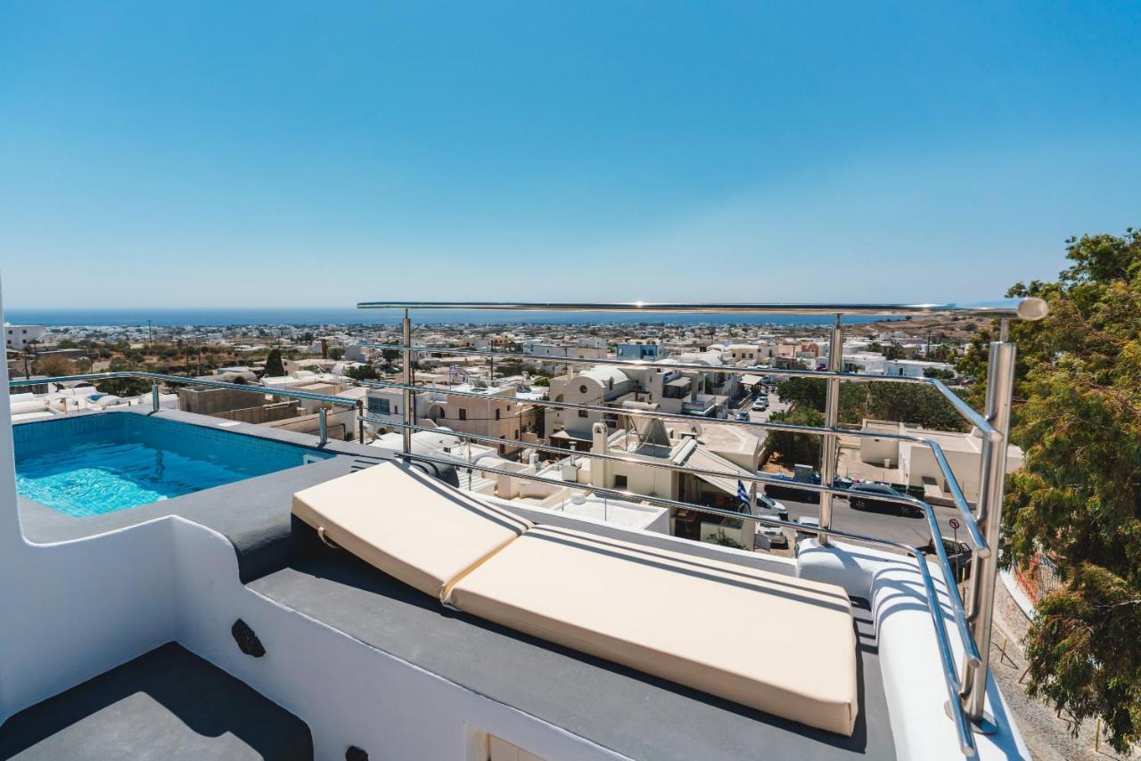 Lux House With Outdoor Jacuzzi And Sea View In Santorini Lejlighed Emporio  Eksteriør billede