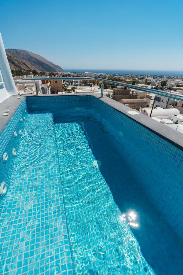 Lux House With Outdoor Jacuzzi And Sea View In Santorini Lejlighed Emporio  Eksteriør billede